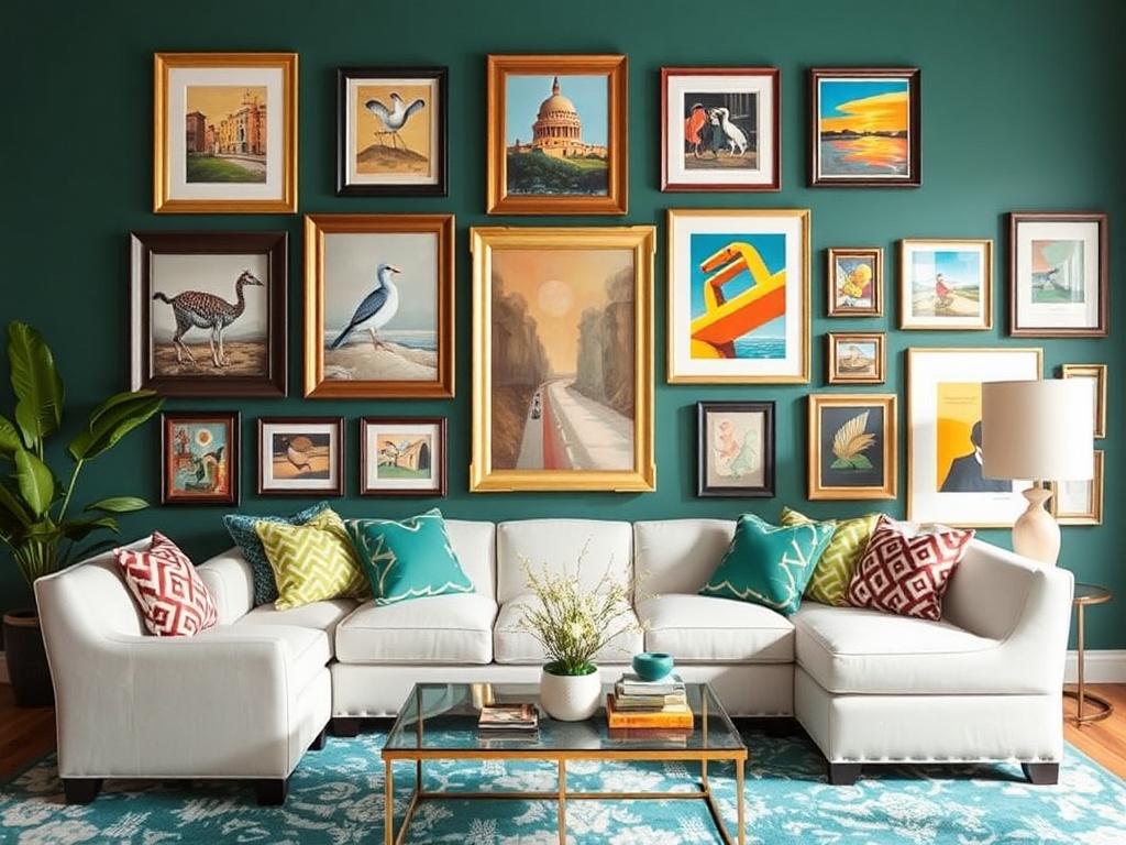 20. Try Eclectic Art Mix