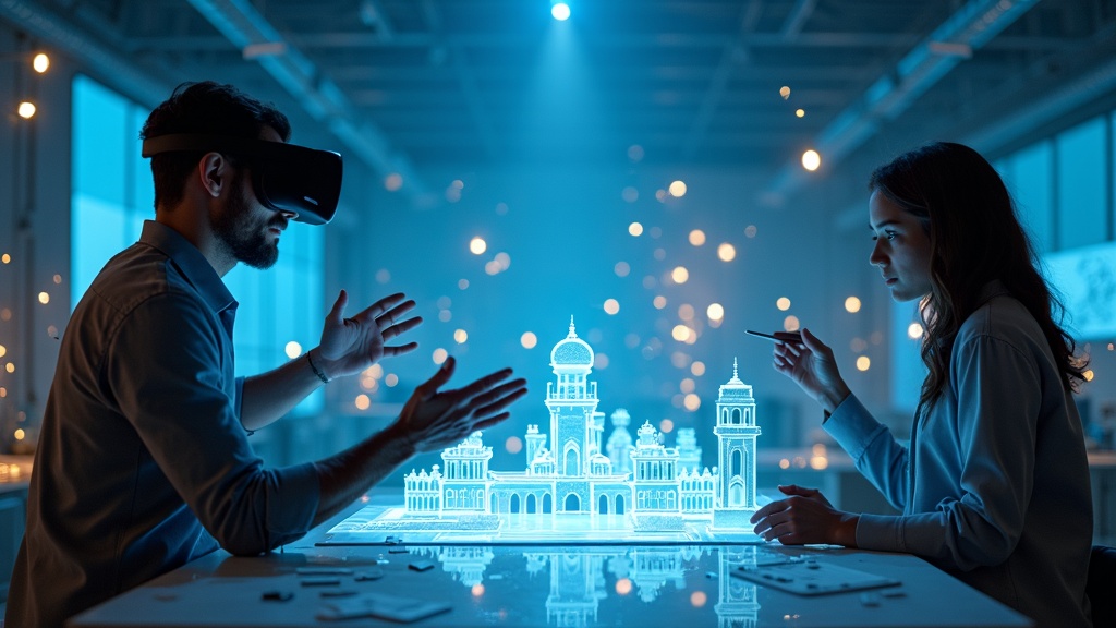 Un tigre virtual en una jaula como parte de la recreación del patrimonio cultural madrileño en el metaverso