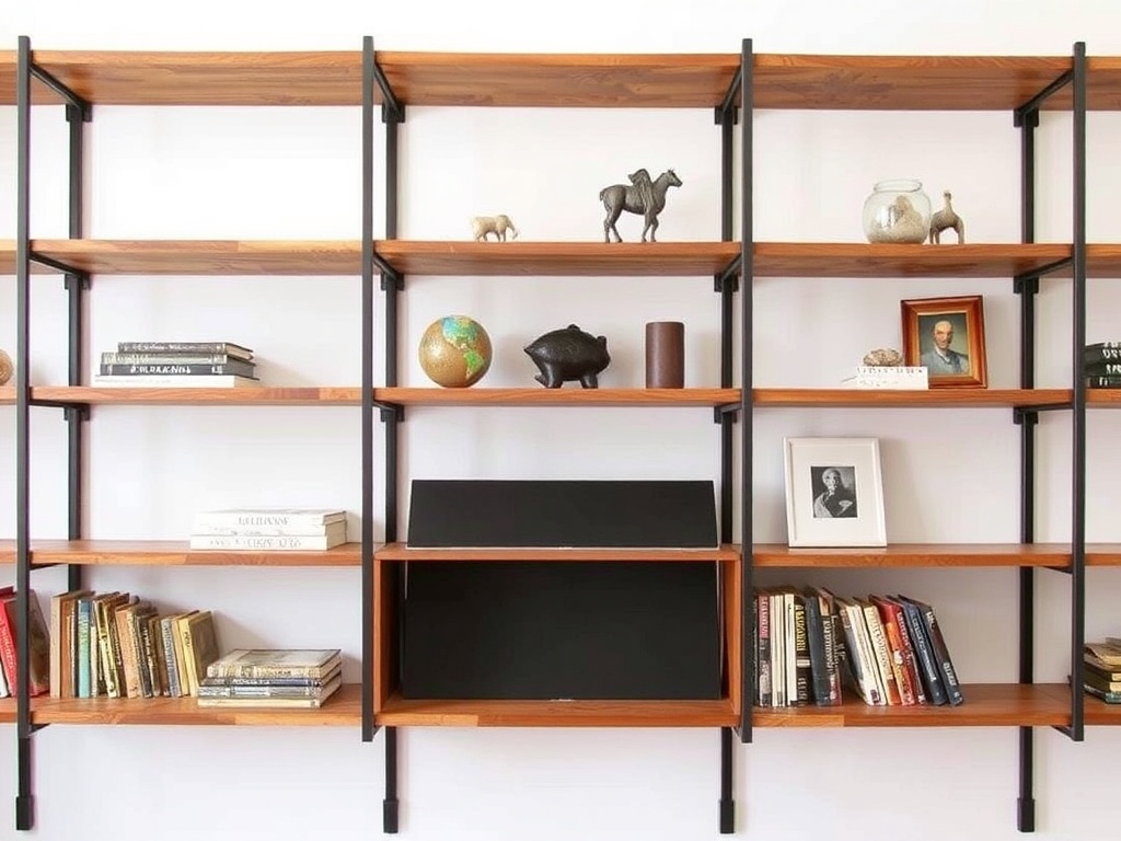 4. Mix Wood and Metal for Contrast