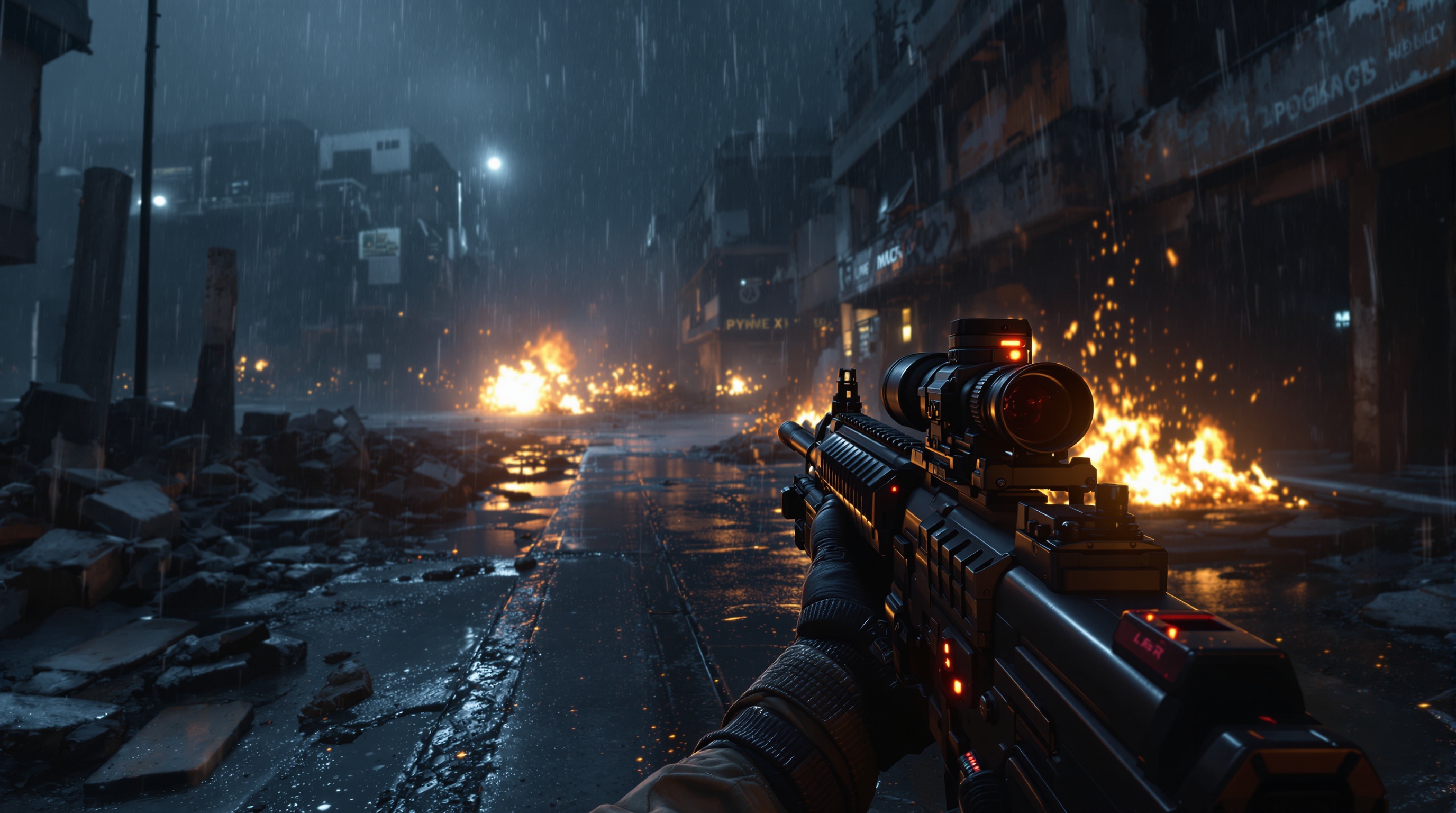 Escena de combate táctico en Zero Caliber 2 para nuestro análisis VR