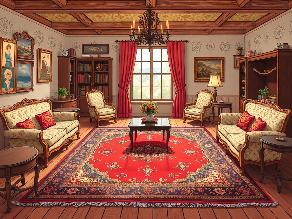 2. Add a Persian Rug