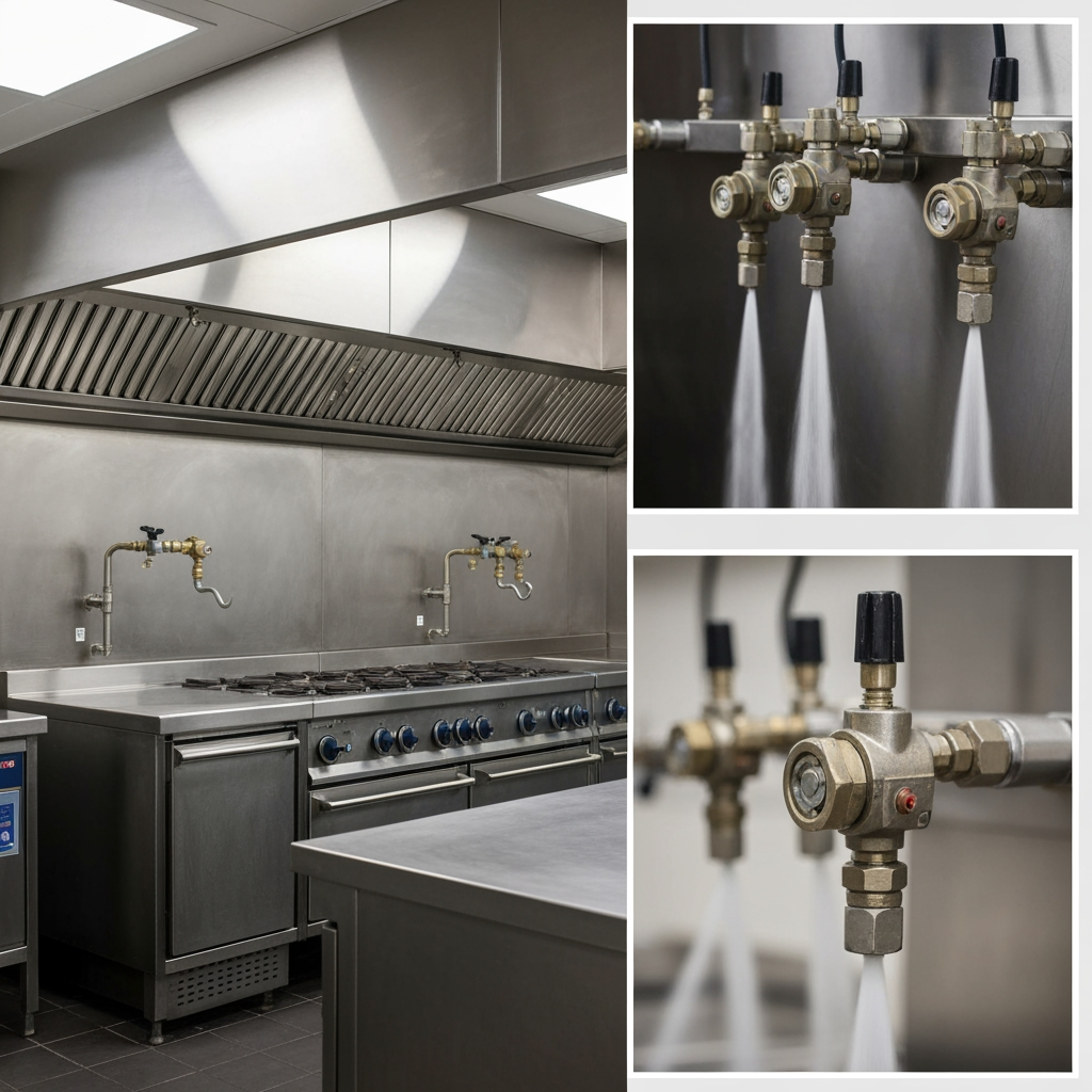 Commercial Kitchen Fire Suppression System