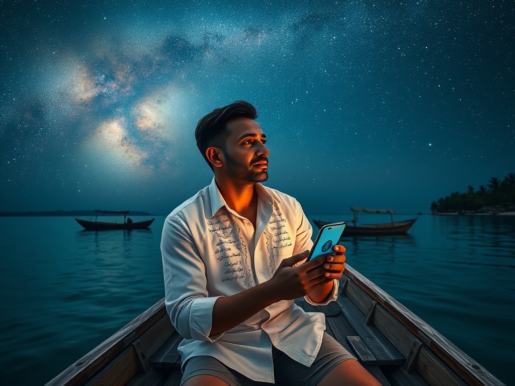 Smartphone Quran and Ocean Stars: Finding Faith Between Verses
