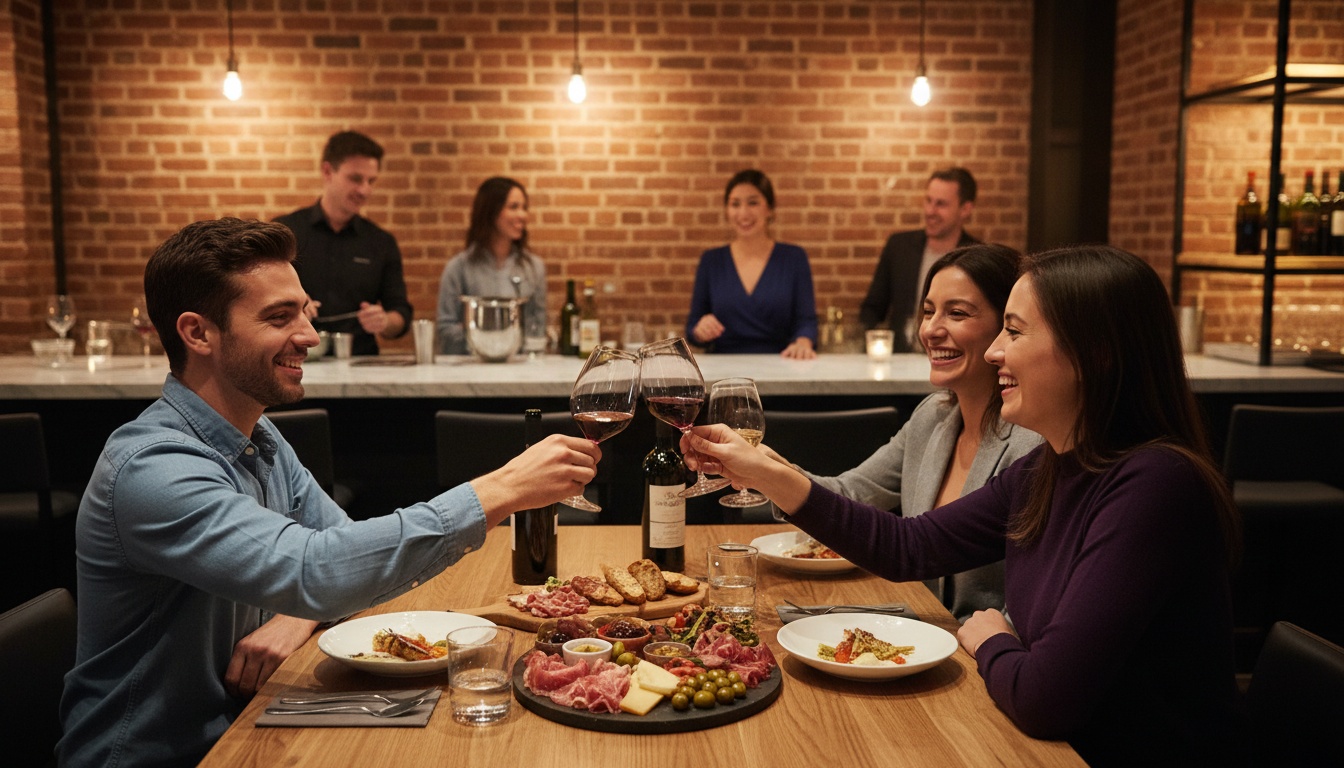 Montreal restaurant group celebration