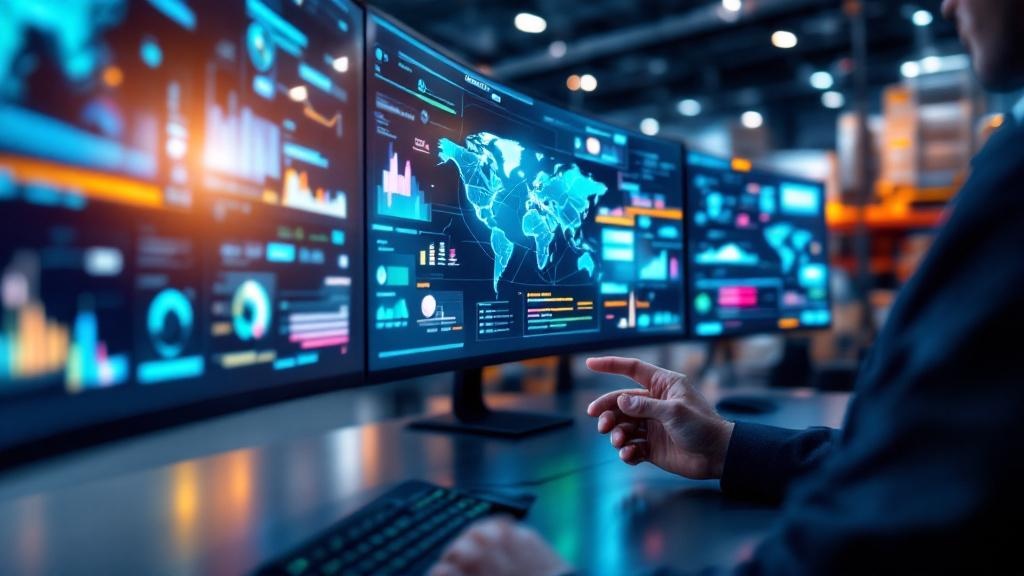 Supply chain control tower with real-time visibility dashboards