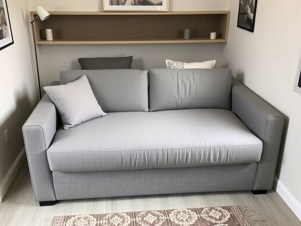 7. Try a Convertible Sofa Bed