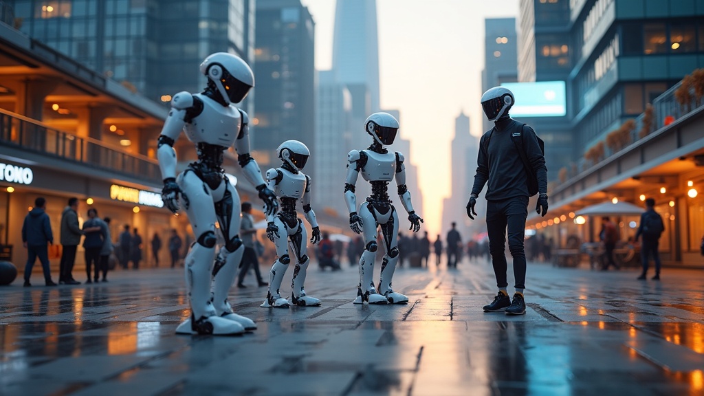 El robot humanoide Unitree G1, una pieza clave en la alianza de robótica Synergy Tech Unitree.