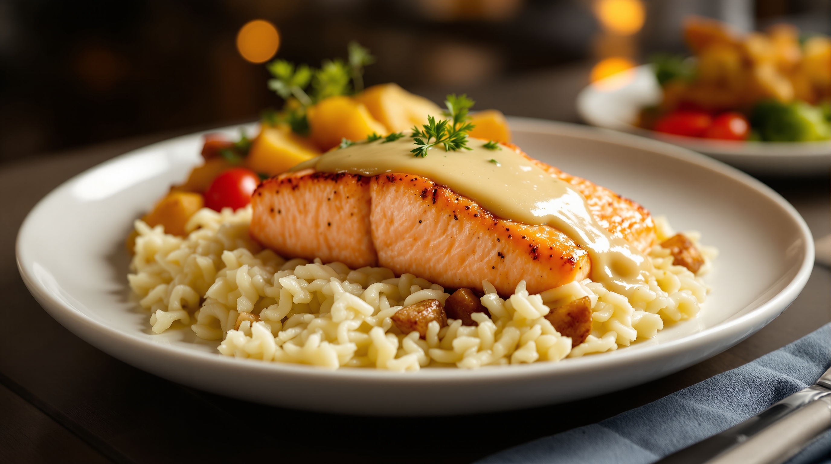 Dos de Saumon au Four