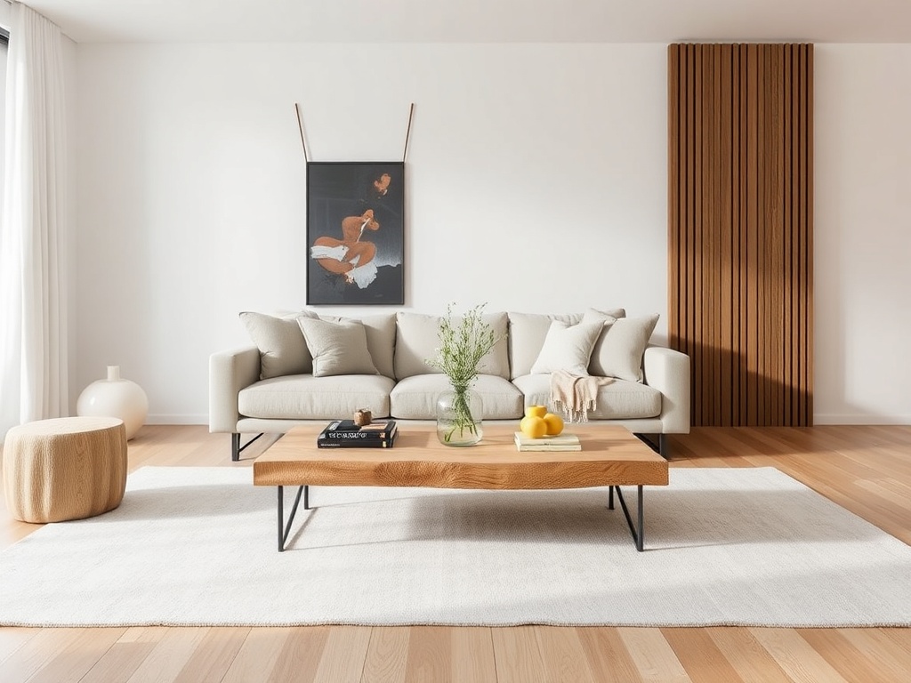 6. Select a Minimalist Coffee Table