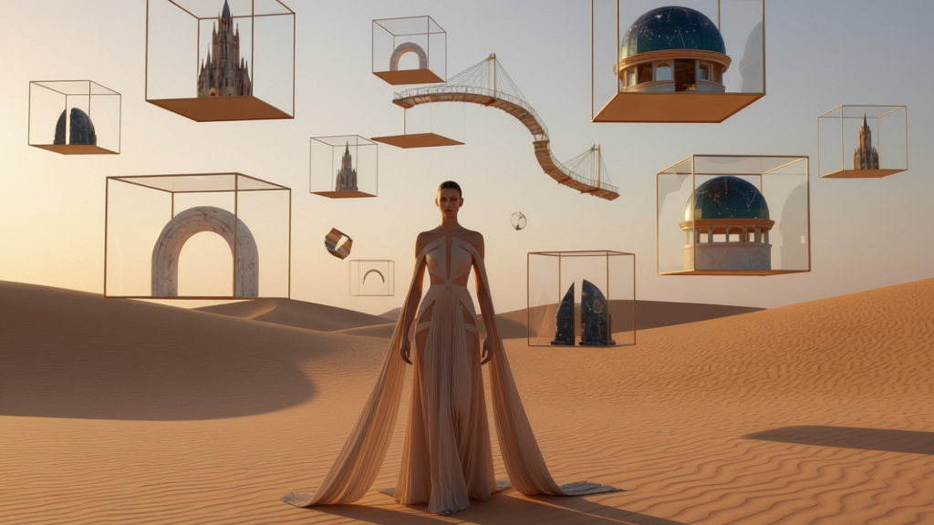 Bring Sci-Fi Dreams to Life: Create Floating Buildings with VO3AI