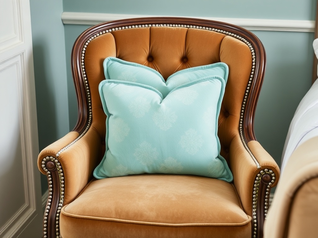 20. Add Velvet Cushions to Chairs