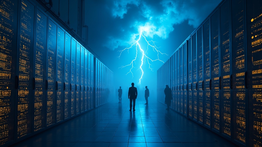 Representación de la competencia y los riesgos geopolíticos que enfrenta NVIDIA en el sector de la IA