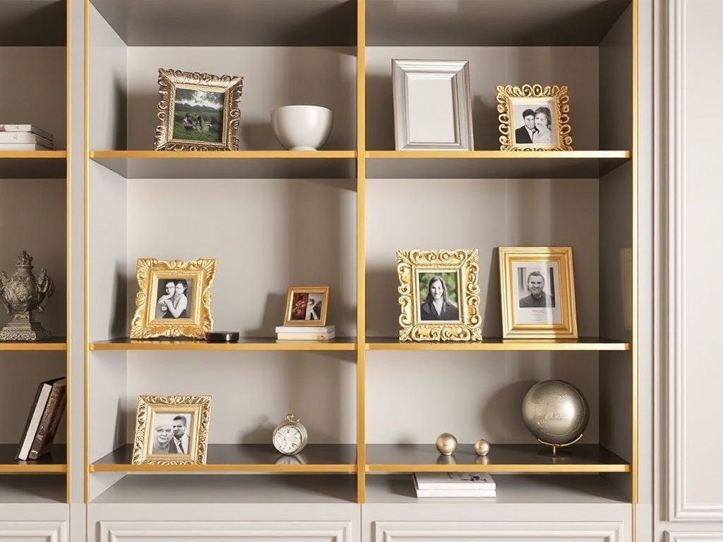 10. Mix in Metallic Accents