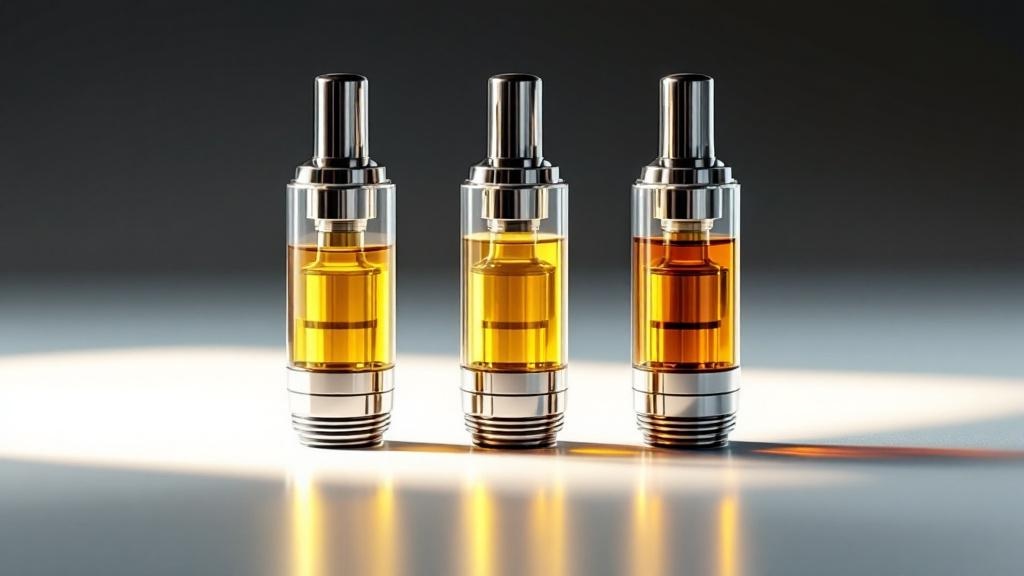 Different types of THC vape cartridges