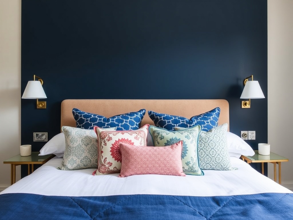 14. Play with Patterns in Pillows