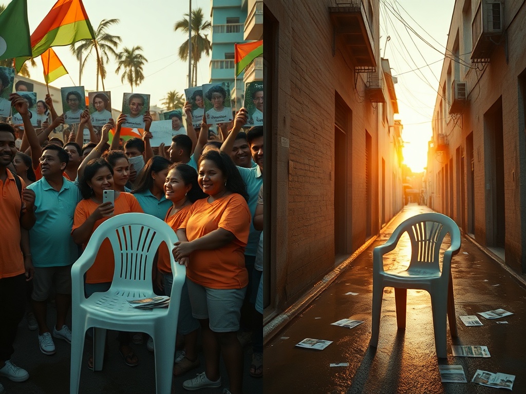 The Empty Chair After the Rally
