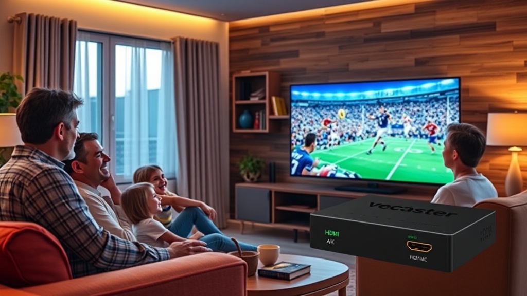 Vecaster-4K HEVC HDMI IPTV Encoder Benefits