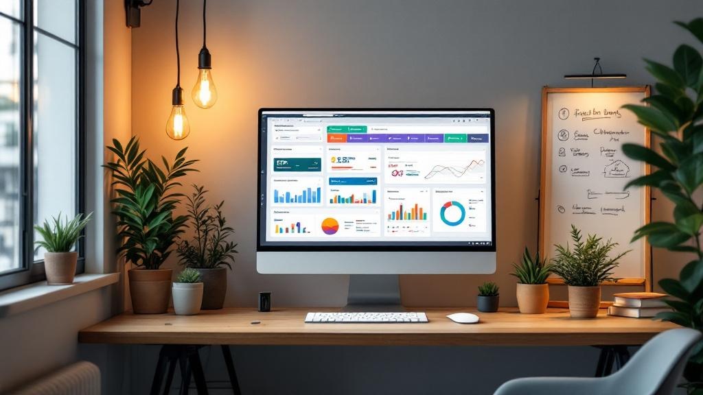 Integrated AI marketing tools dashboard for businesses