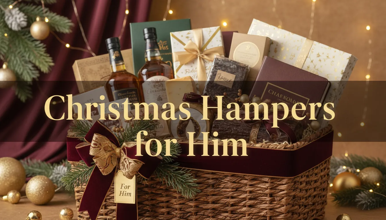 Christmas Hampers for Him UK - Best Gift Hampers for Men 2024