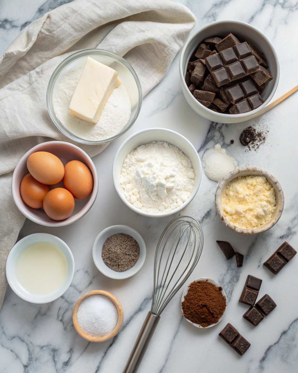 Marble Yogurt Cake Ingredients