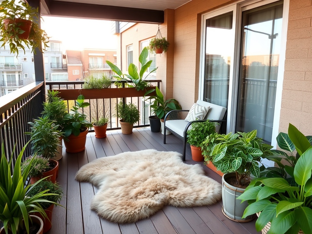 26. Cozy Up a Balcony