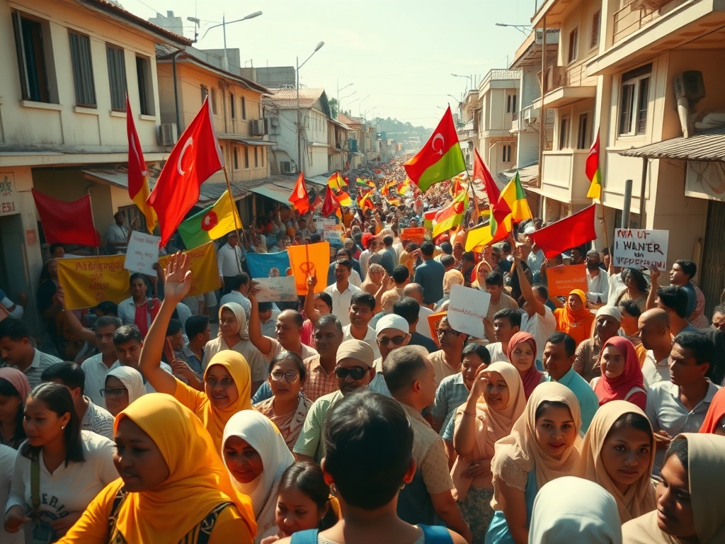 Where the Crowd is the Message in Maldivian Politics