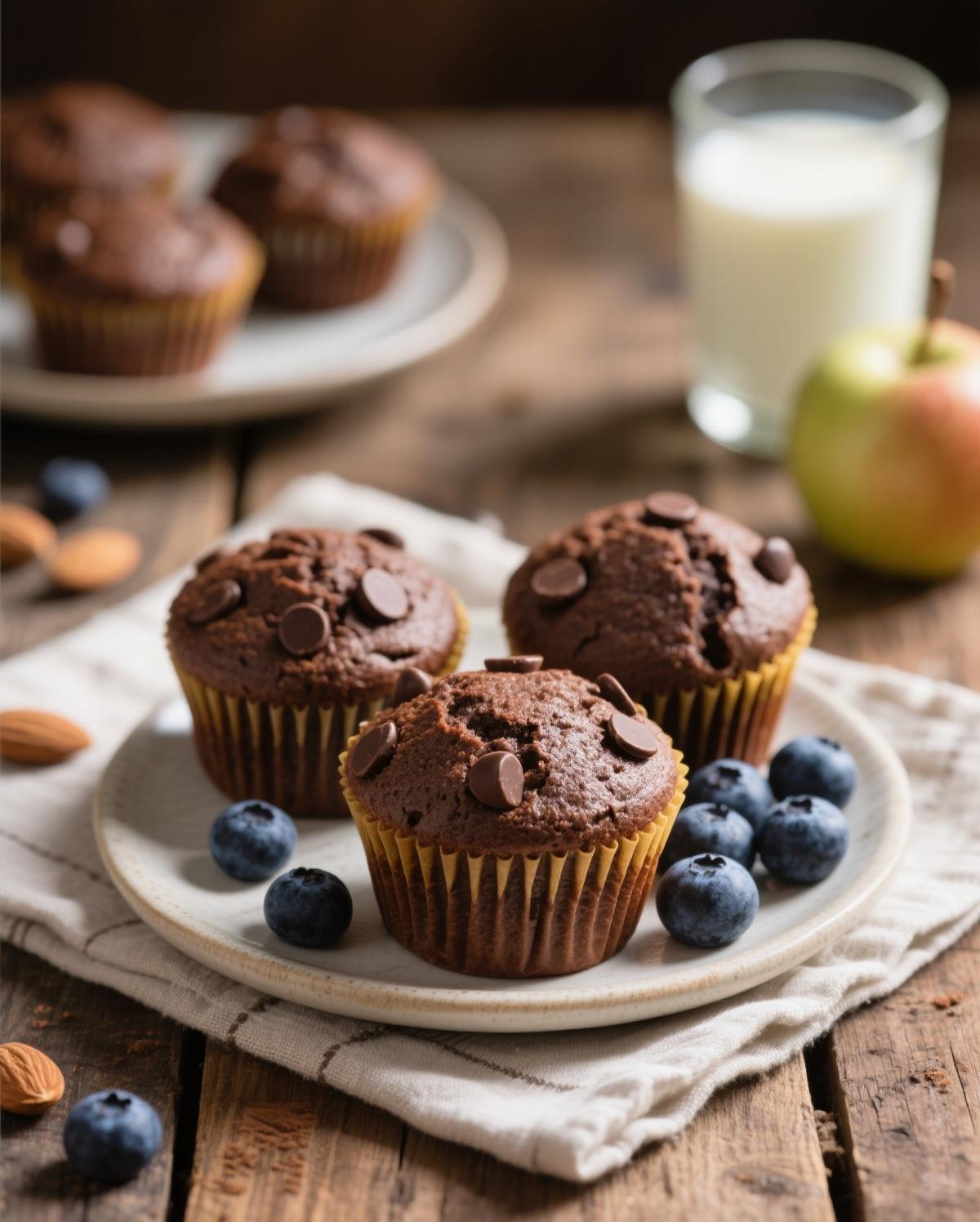 vegan chocolate muffins vegan chocolate muffins