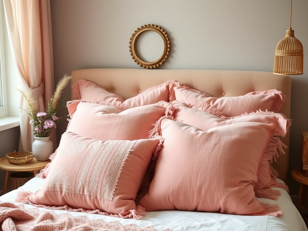 27. Incorporate Soft Pink Accents