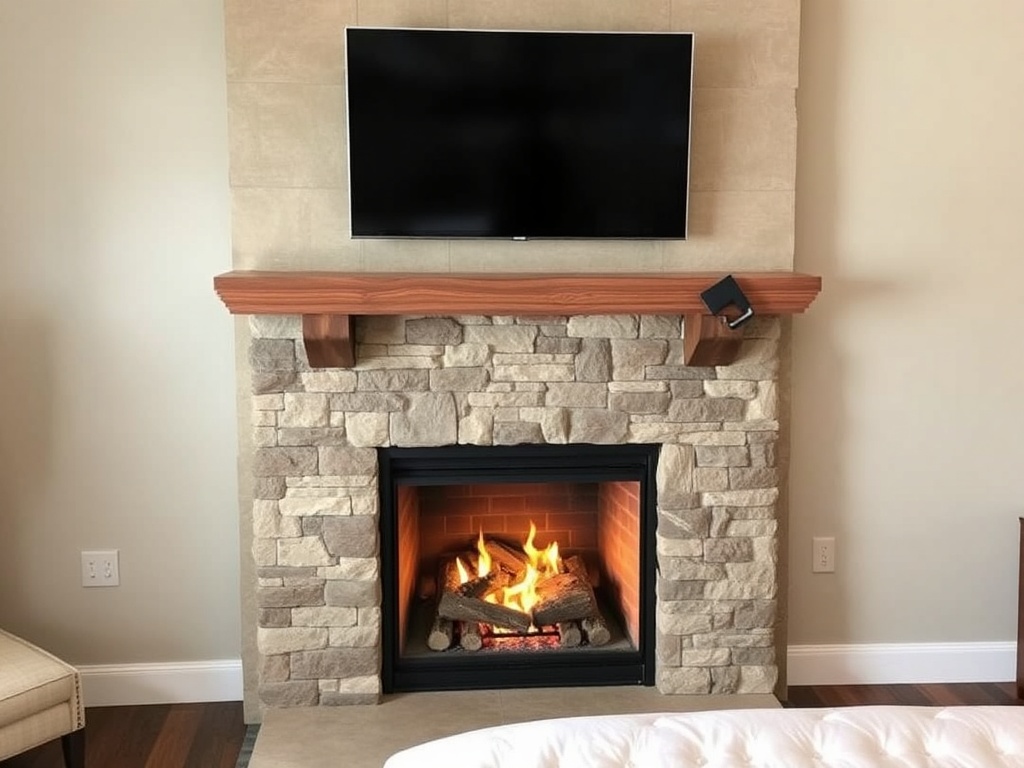 4. Add a Stone Veneer Surround