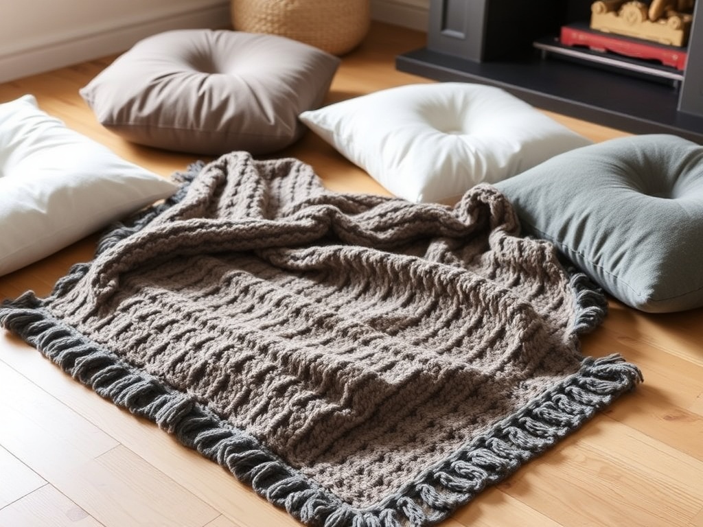 15. Create a Cozy Floor Area
