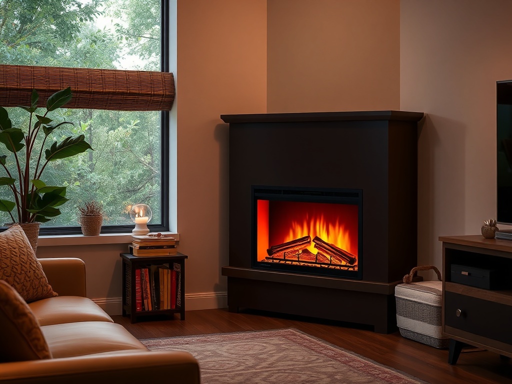 19. Install a Corner Fireplace