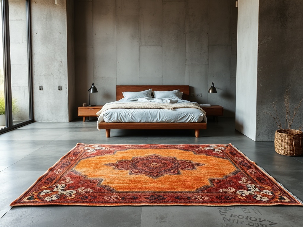 2. Add Warmth with Area Rugs