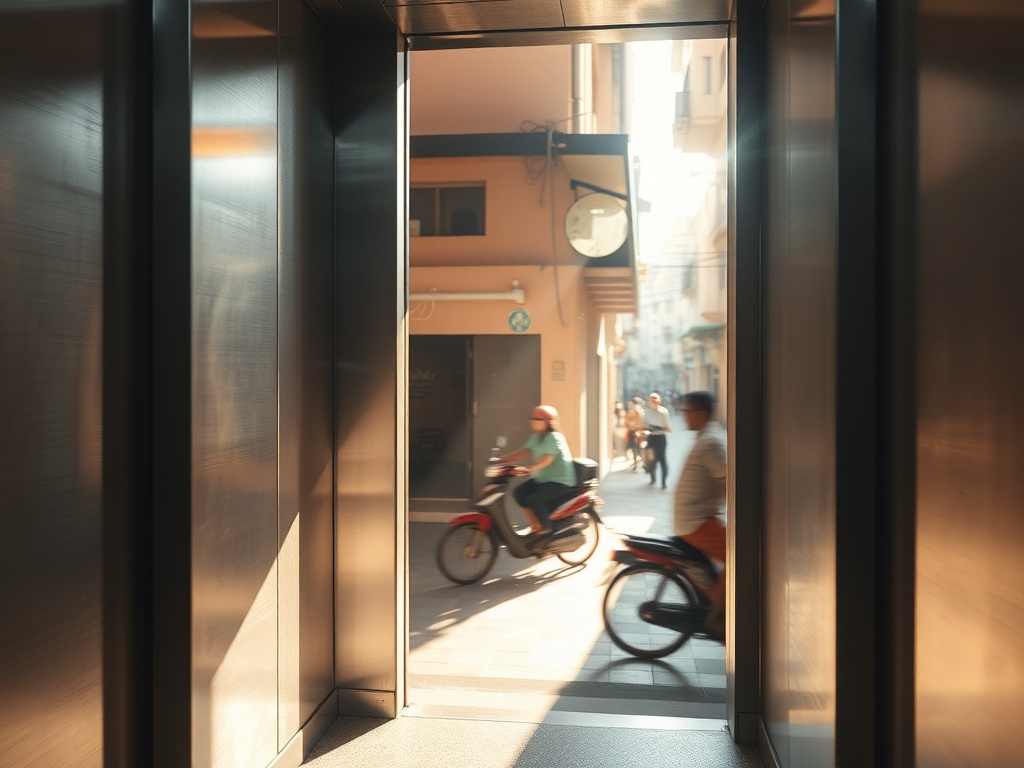 The Lift Descends, the Mind Stays Behind