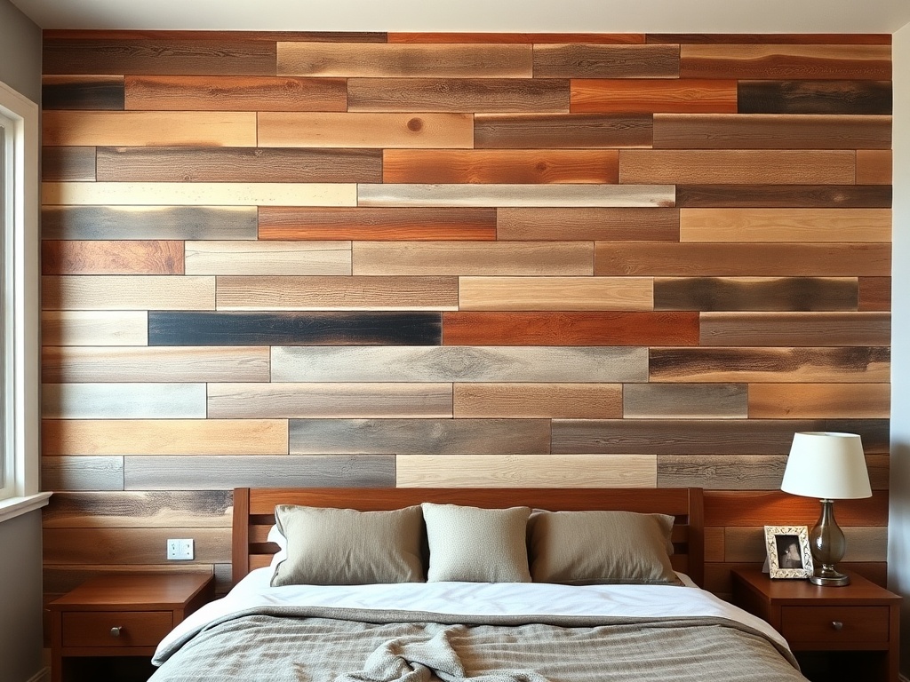1. Install Reclaimed Wood Paneling