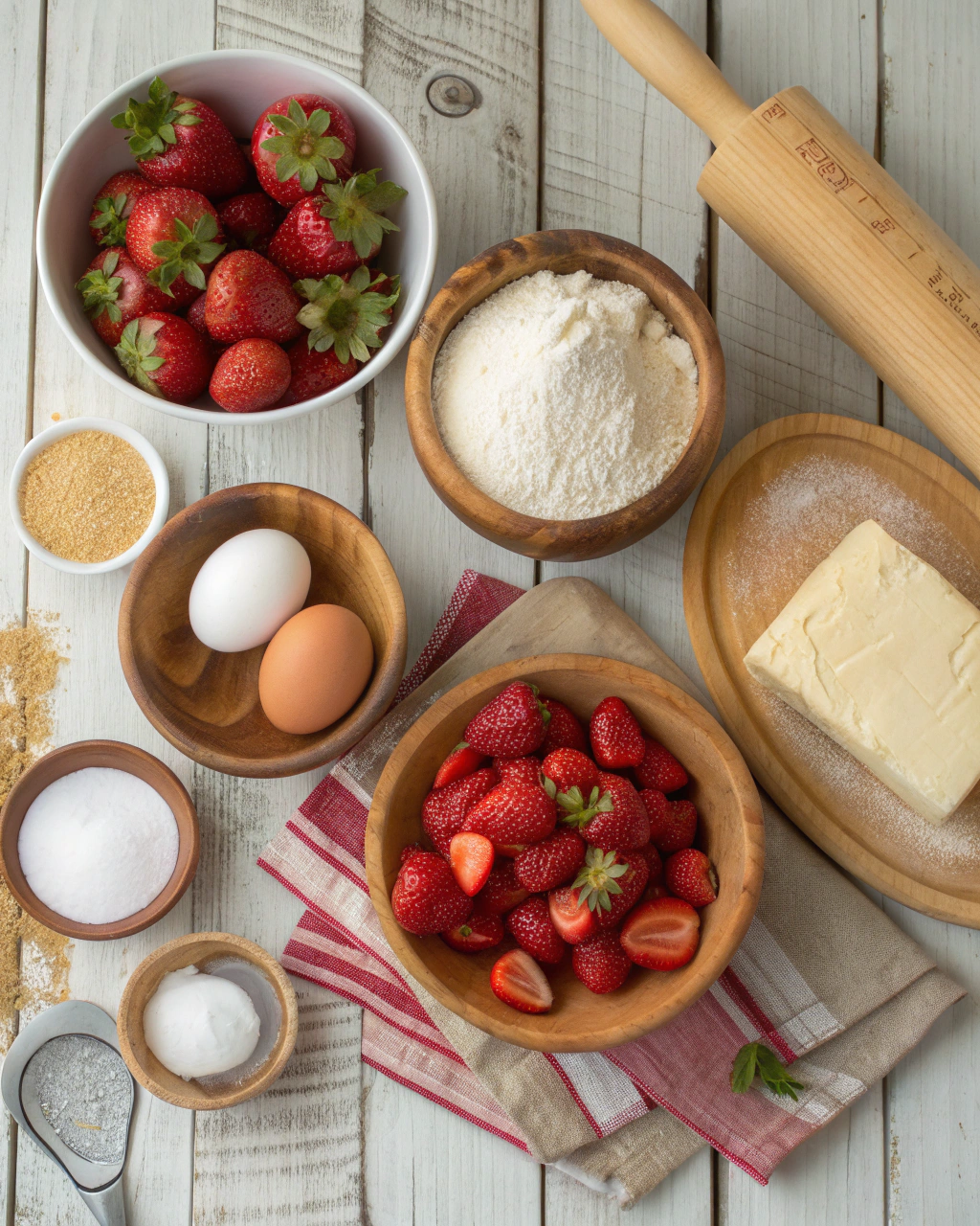 STRAWBERRY SHORTCAKE CAKE Ingredients