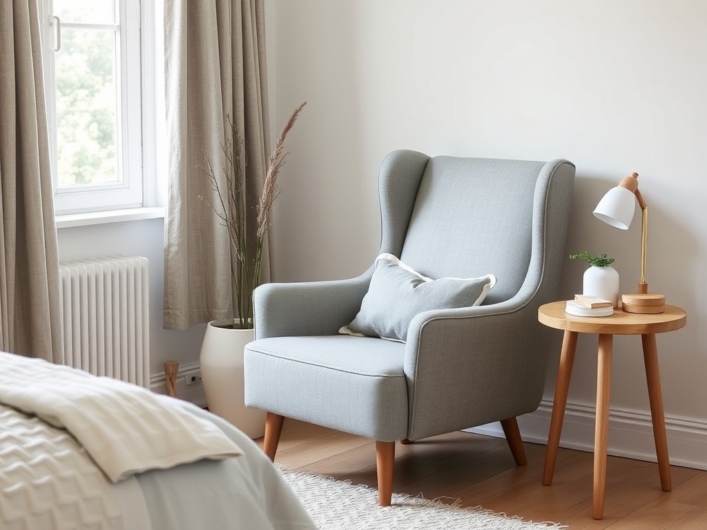 7. Position a Cozy Reading Chair