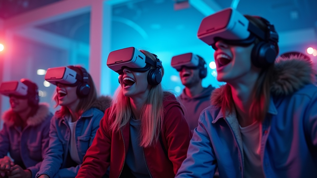 Horda de alienígenas del juego Serious Sam VR, una de las experiencias cooperativas más intensas de Virtua Barcelona