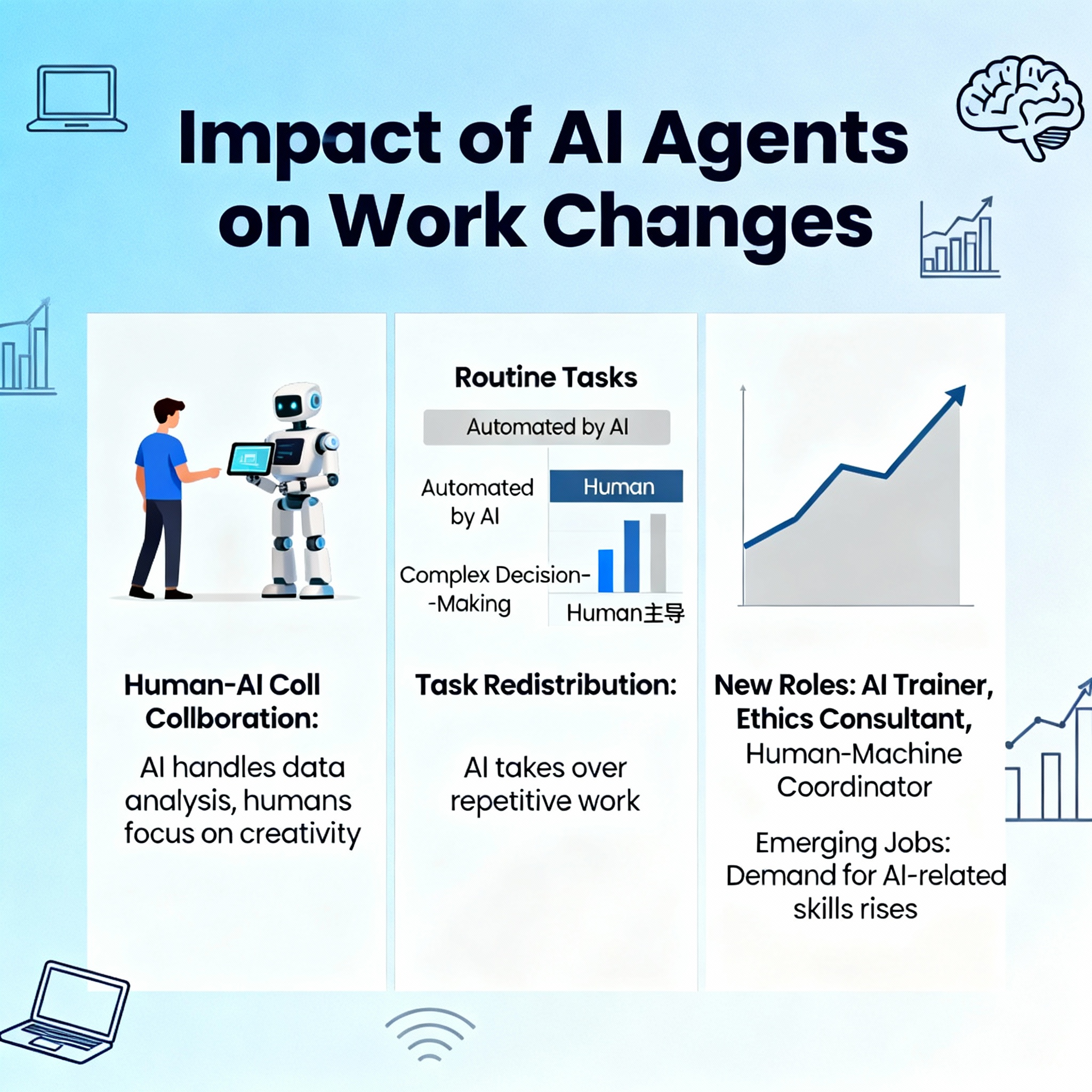 How Will Work Change as the Use of AI Agents Increases? Exploring the ...