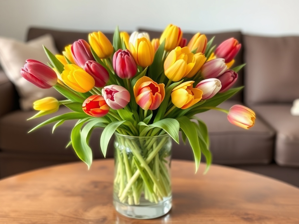 4. Place Fresh Flowers in a Vase
