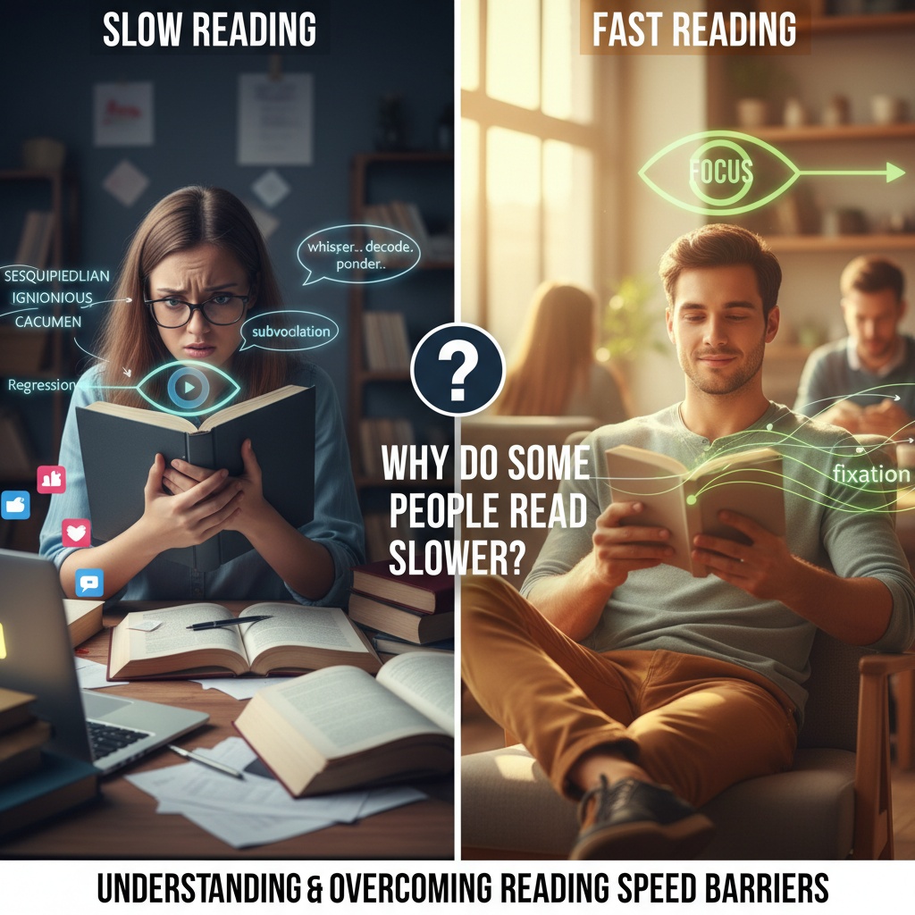 Why Do Some People Read Slower Than Others? Understanding and Overcoming Reading Speed Barriers