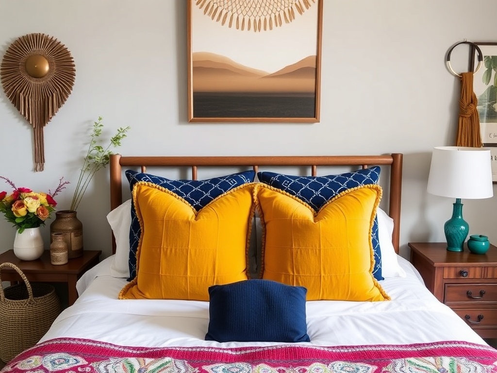 2. Add a Pop of Mustard Yellow