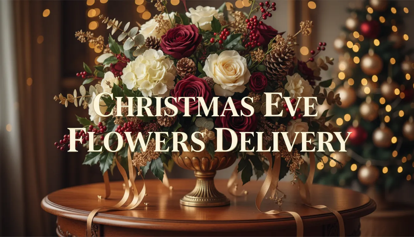 Christmas Eve Flowers Delivery - Last-Minute Options