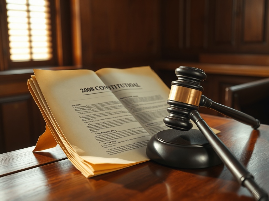 The 2008 Constitution and the Gavel That Never Falls