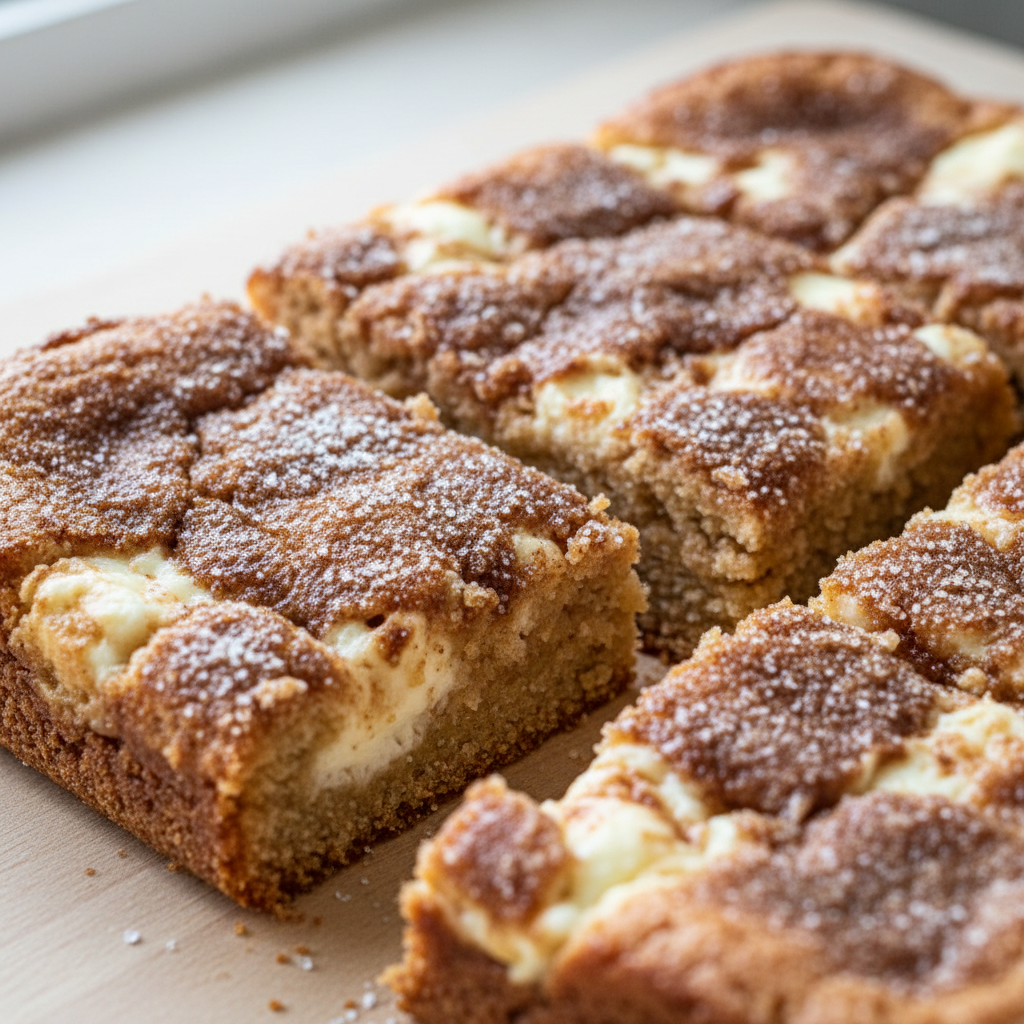 Soft & Chewy Cinnamon Sugar Blondies Soft & Chewy Cinnamon Sugar Blondies
