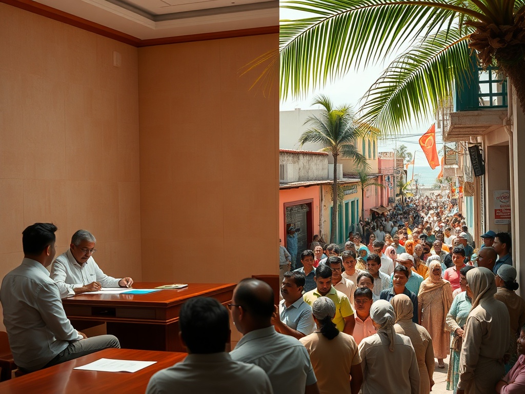 When Policy Disappeared from Maldivian Rallies
