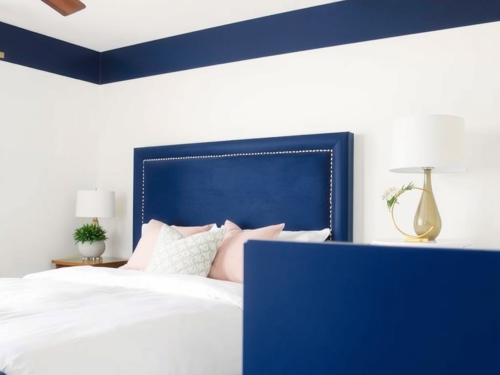 8. Create Contrast with Light Bedding