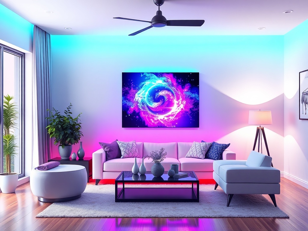 14. Integrate LED Art