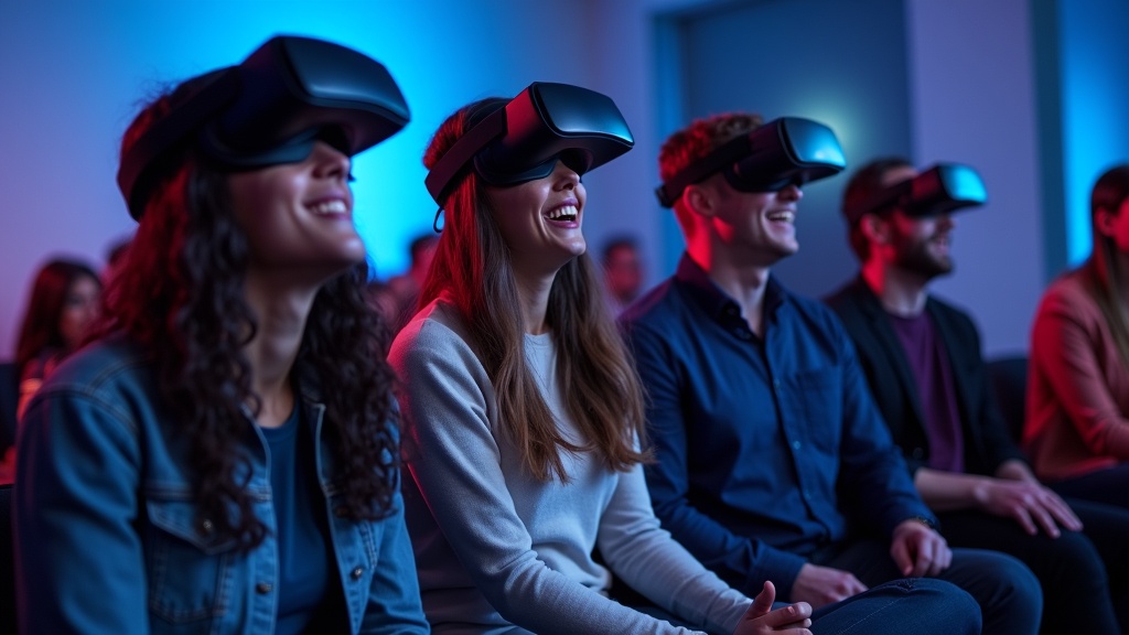 Escena onírica de la aventura Back to the Moon VR, con su estética de cine mudo y fantasía.