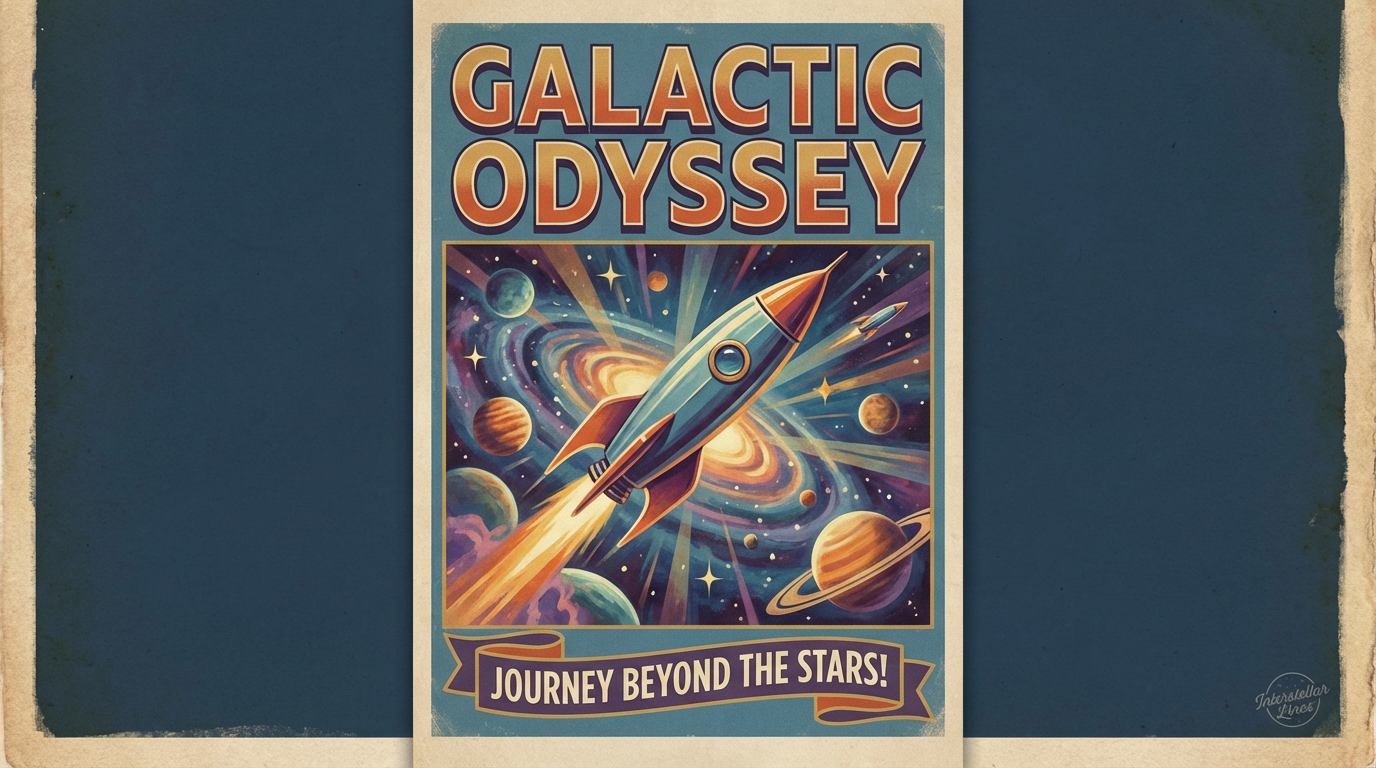 AI-generated poster with clear text created by Nano Banana 2