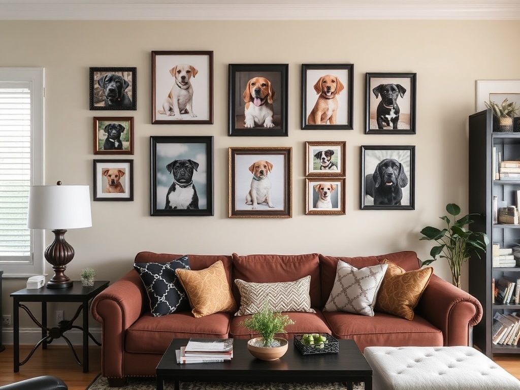 11. Display Pet Portraits